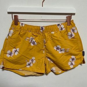 Patagonia flower shorts